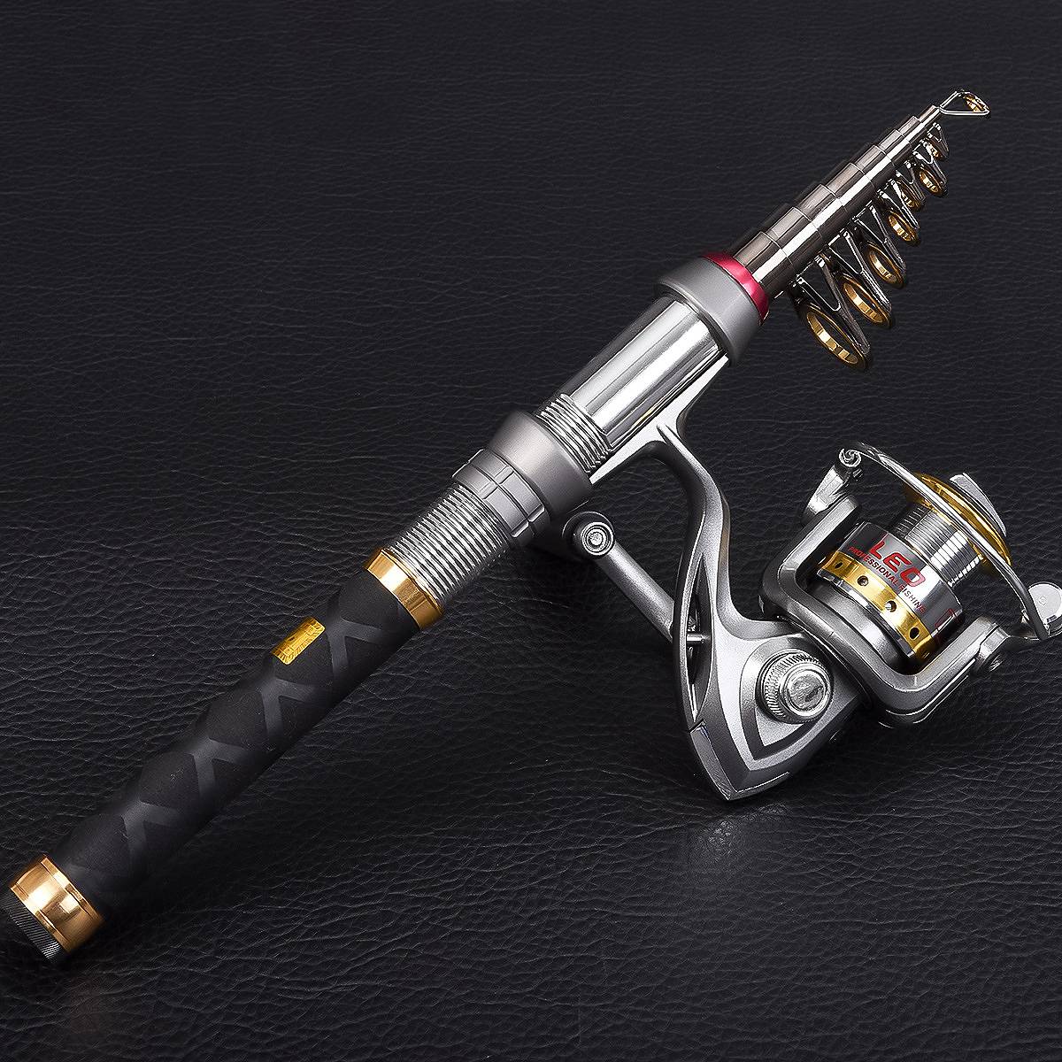 Telescopic Fishing Rod - مجموعة صنارة صيد AD45 مع بكرة