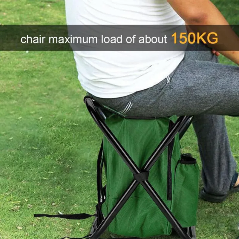 2 في 1 حقيبة كرسي الصيد القابل - مراجعة Fishing Equipment Bag وسعره
