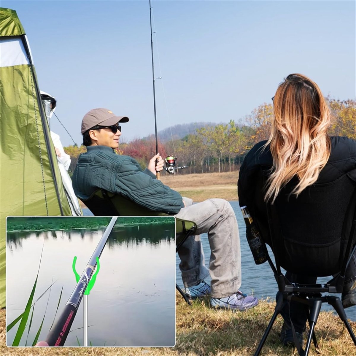 [تخفيضات كبيرة] حامل صنارة صيد - مراجعة Telescopic Fishing Rod وسعره