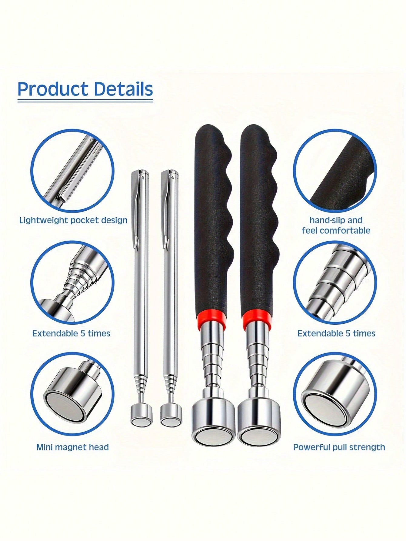 أداة التقاط مغناطيسية قابلة لل - مراجعة Telescopic Fishing Rod وسعره