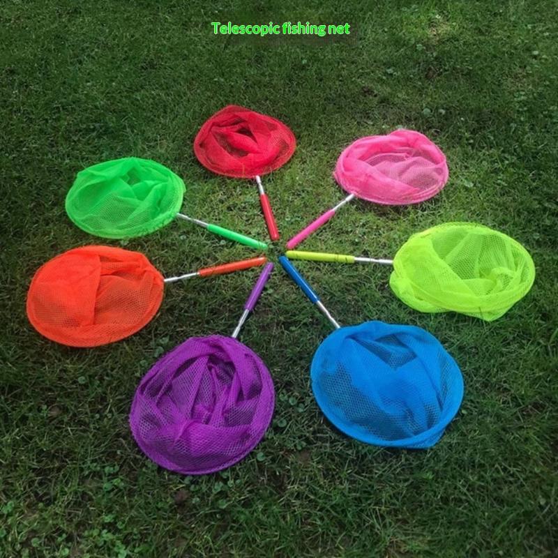 1/2/5 قطع شبكة صيد محمولة للأط - مراجعة Fishing Equipment For Kids وسعره