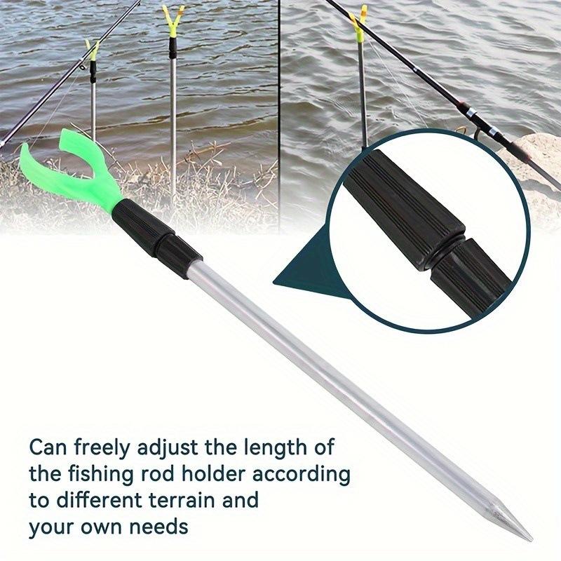 حامل جديد من سبائك الألومنيوم  - مراجعة Telescopic Fishing Rod وسعره