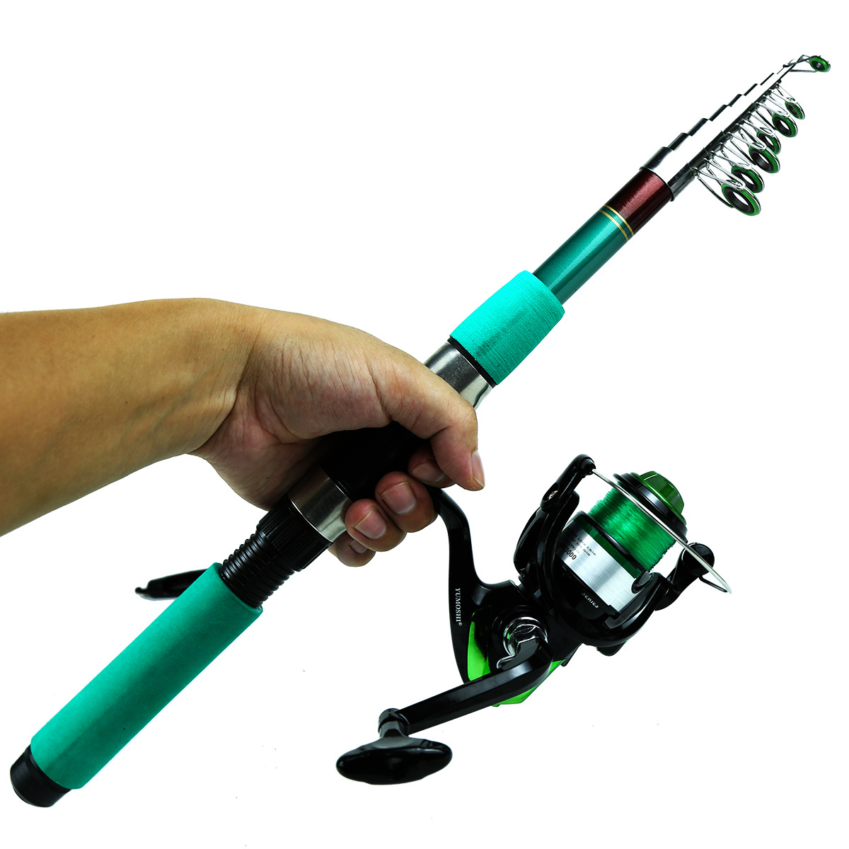 طقم صيد سمك الشبوط المتكامل: ص - مراجعة Telescopic Fishing Rod وسعره